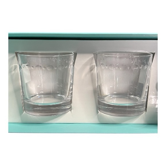 Tiffany & Co. Double Old-Fashioned Rocks glass.